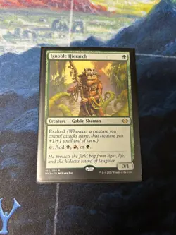 Ignoble Hierarch Modern Horizons 2 Regular NM-M Pack to Sleeve MTG Unplayed - Image 1
