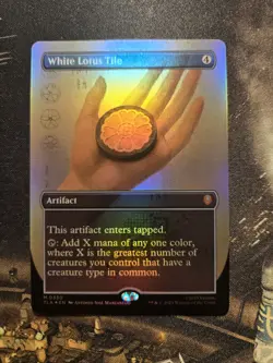 White Lotus Tile - 330 -MTG Avatar: The Last Airbender -Mythic - Borderless FOIL - Image 1