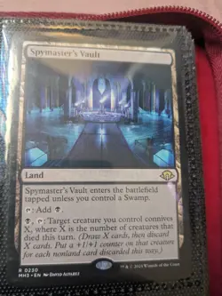 x1 Spymaster's Vault R MTG Modern Horizons 3 M/NM, English - Image 1