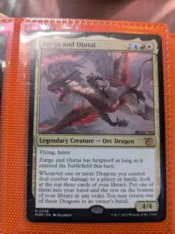 ZURGO AND OJUTAI mtg NM-M March of The Machine 1 Mythic - Image 1