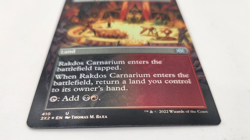 MTG: RAKDOS CARNARIUM (BORDERLESS) Lightly Played FOIL #410 (DOUBLE MASTERS ) - Image 3