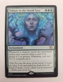 MTG Tribute to the World Tree (211/548) March of the Machine LP - Image 1