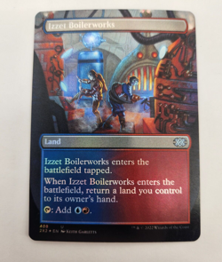 Izzet Boilerworks LP (Foil Borderless Alternate Art) [Double Masters 2022] - Image 1
