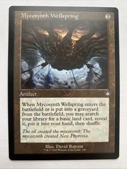 x1 Mycosynth Wellspring C MTG Commander: The Brothers' War NM, English - Image 1