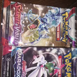 3x Pokemon Trading Card Game TCG Paradox Rift Booster Pack Factory Sealed New - Image 2