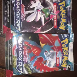 3x Pokemon Trading Card Game TCG Paradox Rift Booster Pack Factory Sealed New - Image 3
