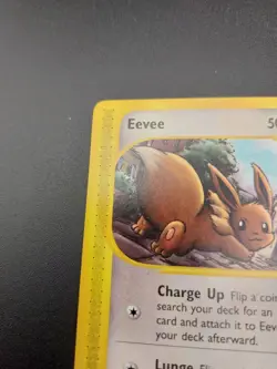 Pokemon Card Eevee 75/147 common Aquapolis LP - Image 3
