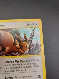 Pokemon Card Eevee 75/147 common Aquapolis LP - Image 4