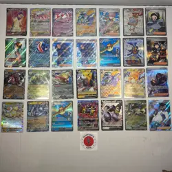 Pokemon Lot EX Full Art Illustration Rare Obsidian Flames LP - MP 28 Total Rares - Image 1