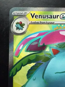 Pokemon Venusaur ex Scarlet & Violet 151 182/165 Holo Ultra Rare Full Art (NM) - Image 2