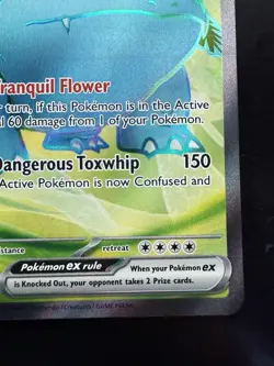 Pokemon Venusaur ex Scarlet & Violet 151 182/165 Holo Ultra Rare Full Art (NM) - Image 5