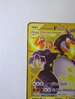 [METAL] Charizard VMAX SV107/SV122 Gold Metal | Pokemon Shining Fates - Image 3