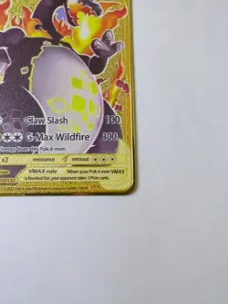 [METAL] Charizard VMAX SV107/SV122 Gold Metal | Pokemon Shining Fates - Image 5