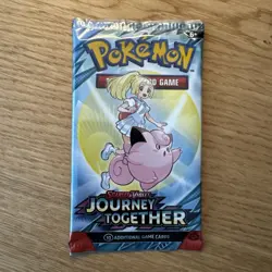 Pokemon TCG - Journey Together - x1 Booster Pack - Sealed/Brand New - Random Art - Image 1