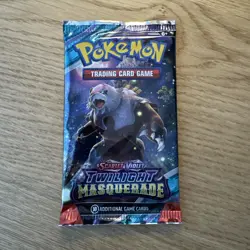 Pokemon TCG - Twilight Masquerade - x1 Booster Pack - Sealed/New - Random Art - Image 1