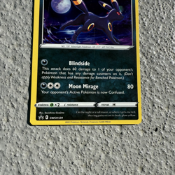 Pokemon TCG Evolving Skies Umbreon SWSH129 Black Star Cosmos Holo Promo NM - Image 3