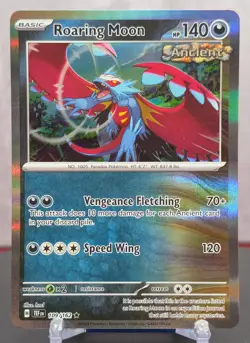 Pokemon Roaring Moon #109/162 Temporal Forces Holo Rare - Image 1
