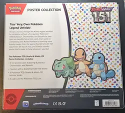 Pokemon Scarlet & Violet 151 Poster Collection Box New Sealed - Image 2
