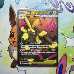 Pokemon TCG Mega Lopunny ex 115/094 Phantasmal Flames- Full Art- Pack Fresh NM/M - Image 1