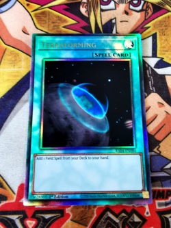 Terraforming ra04-en084 (NEW) Ultimate Rare Yu-Gi-Oh! - Image 1