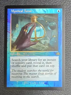 Mystical Tutor (Retro Frame) Dominaria Remastered Foil MTG NM Magic Card - Image 1