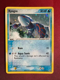 KYOGRE 6/106 EX Emerald HOLO RARE Pokemon TCG card NM+ STRONG NEAR MINT - Image 1