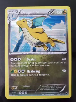 Dragonite 83/116 Holo Pokemon TCG XY Plasma Freeze Rare Card NM Near Mint - Image 1