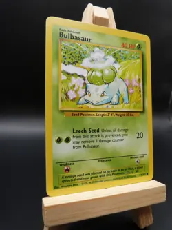 Pokemon Common Card : Bulbasaur 44/102 (Base Set) - Image 2