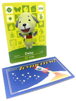 Animal Crossing Nintendo Amiibo - DAISY #258 - Series 3 Authentic Card - Image 1