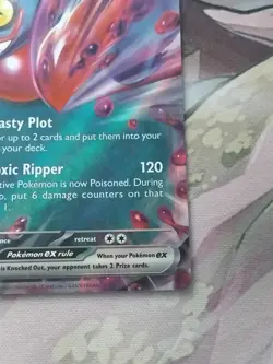 Pokemon - Toxicroak ex - 131/198 - Scarlet & Violet - Half Art Card - Image 5