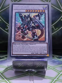 RA01-EN033 Borreload Savage Dragon Secret Rare 1st Edition YuGiOh Card - Image 1