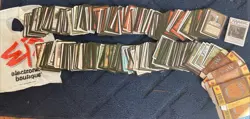 1993-2003 Magic the Gathering Collection Lot. 600+ Cards & 4 Deckmaster Boxes. - Image 1