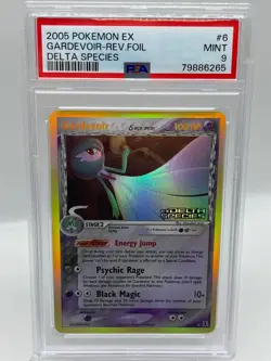 Gardevoir 6/113 EX Delta Species Reverse Holo Rare Pokemon TCG Card PSA 9 MINT - Image 1