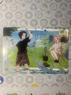 Naruto Kayou 2 Card PU Set Uchiha Sasuke & Haruno Sakura English - Image 1