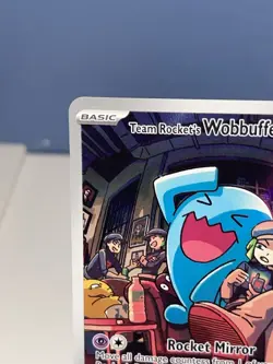 Pokemon TCG Team Rocket's Wobbuffet 203 Sv: Scarlet & Violet Promo Cards - NM - Image 2