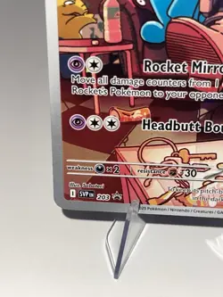 Pokemon TCG Team Rocket's Wobbuffet 203 Sv: Scarlet & Violet Promo Cards - NM - Image 3