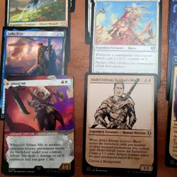 63 Legendary/Generals/Commanders COLLECTION Lot of ALL Different Magic MTG Cards - Image 5