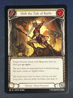 FAB HVY102 Shift the Tide of Battle Warrior Reaction Majestic Flesh & Blood - Image 1