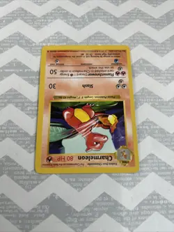 Charmeleon 24/102 Pokemon Card Uncommon Near Mint 1999 Base Shadowless Stage 1 - Image 4
