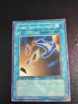 Card Destruction SD8-EN018 Structure Deck: Lord of the Storm 1st Edition - Image 1