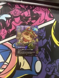 Riftbound League of Legends TCG Teemo- Swift Scout (Signature) 307*/298 Card - Image 1