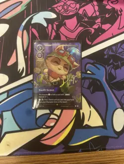 Riftbound League of Legends TCG Teemo- Swift Scout (Signature) 307*/298 Card - Image 4