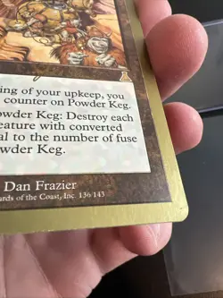 World Championship 1999 Magic The Gathering Powder Keg Gold Border 136/143 LP - Image 4