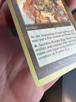 World Championship 1999 Magic The Gathering Powder Keg Gold Border 136/143 - Image 3