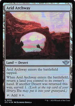 Arid Archway Outlaws of Thunder Junction Foil - Image 1