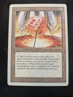 Mana Vault Revised Edition Moderately Played - Image 1