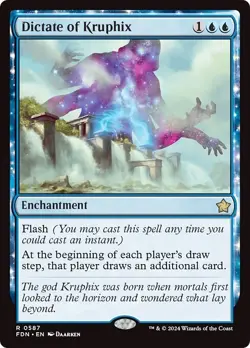 DICTATE OF KRUPHIX mtg NM-M Foundations 1 Rare - Image 1