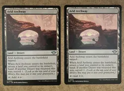 x2 Arid Archway - Outlaws of Thunder Junction - NM MTG - Image 1