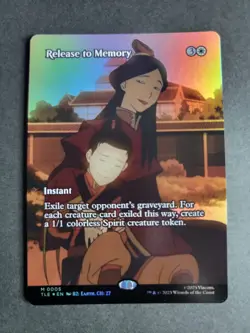 Release to Memory (Borderless Foil) Mythic MTG Avatar Eternal - Image 1