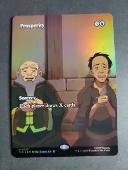 Prosperity (Borderless Foil) Mythic MTG Avatar Eternal - Image 1